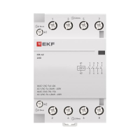 Контактор модульный КМ 40А 4NО (3 мод.) EKF km-3-40-40 ТехноИмпульс