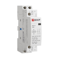Контактор модульный КМ 16А 2NО (1 мод.) EKF km-1-16-20 ТехноИмпульс