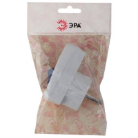 Вилка с заземл. с выкл. 16А бел. Vx5-W ЭРА Б0039675 ТехноИмпульс