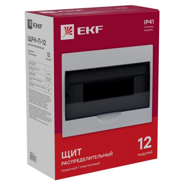 Щит ЩРН-П-12 IP41 EKF pb40-n-12 ТехноИмпульс