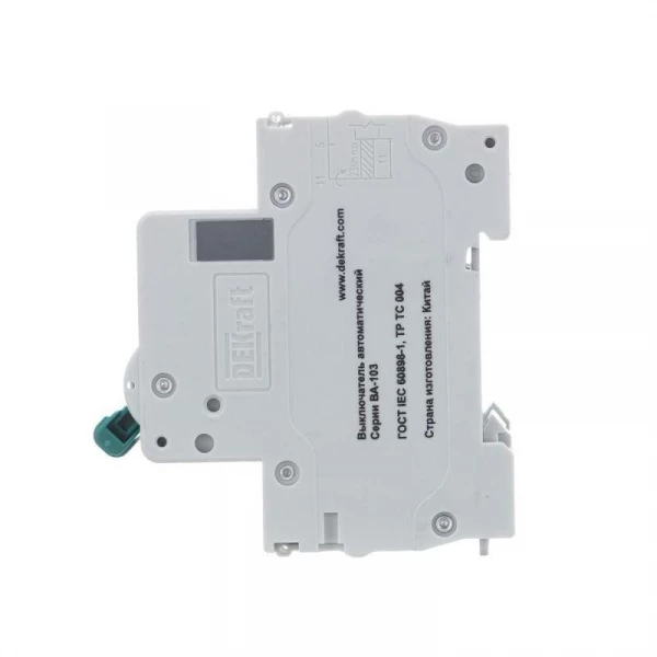 Выключатель автоматический модульный 3п C 25А 6кА ВА-103 DEKraft 12307DEK ТехноИмпульс