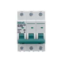 Выключатель автоматический модульный 3п C 25А 6кА ВА-103 DEKraft 12307DEK ТехноИмпульс