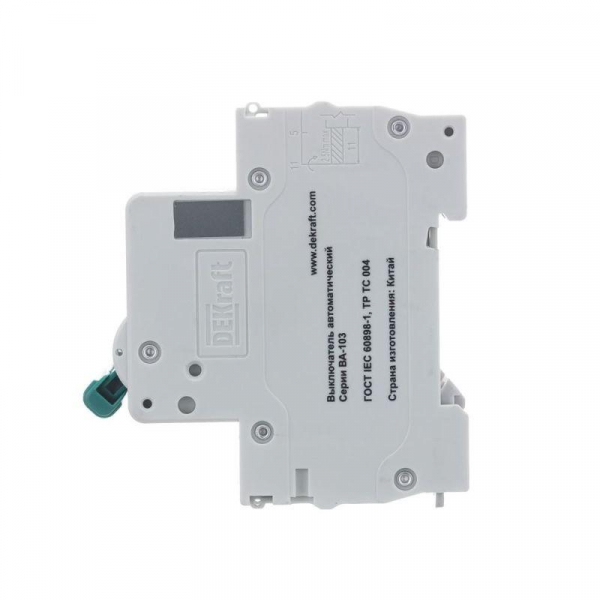 Выключатель автоматический модульный 3п C 40А 6кА ВА-103 DEKraft 12309DEK ТехноИмпульс