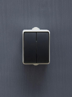 Выключатель 2-кл. ОП Форс 10А IP54 ВС20-2-0-ФСр сер. IEK EVS20-K03-10-54-DC ТехноИмпульс