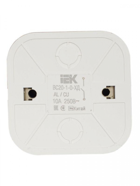 Выключатель 1-кл. ОП GLORY 10А ВС20-1-0-ХД дуб IEK EVH10-K24-10 ТехноИмпульс