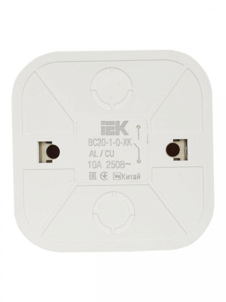 Выключатель 1-кл. ОП GLORY 10А ВС20-1-0-ХК крем. IEK EVH10-K33-10 ТехноИмпульс