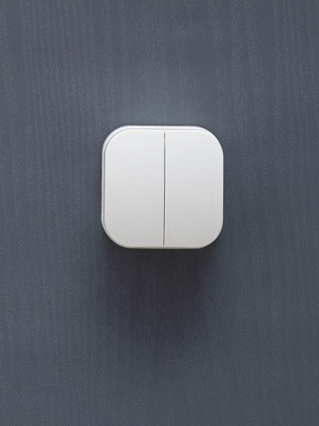 Выключатель 2-кл. ОП GLORY 10А ВС20-2-0-ХБ бел. IEK EVH20-K01-10 ТехноИмпульс