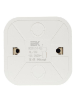 Выключатель 2-кл. ОП GLORY 10А ВС20-2-0-ХД дуб IEK EVH20-K24-10 ТехноИмпульс