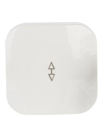 Переключатель проходной 1-кл. ОП GLORY 10А ВСп10-1-0-ХБ бел. IEK EVH12-K01-10 ТехноИмпульс