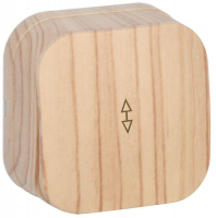 Переключатель проходной 1-кл. ОП GLORY 10А ВСп10-1-0-ХС сосна IEK EVH12-K34-10 ТехноИмпульс