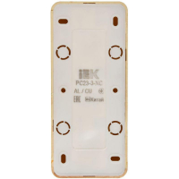 Розетка 3-м ОП GLORY РС23-3-ХС 16А с заземл. сосна IEK ERH31-K34-16 ТехноИмпульс