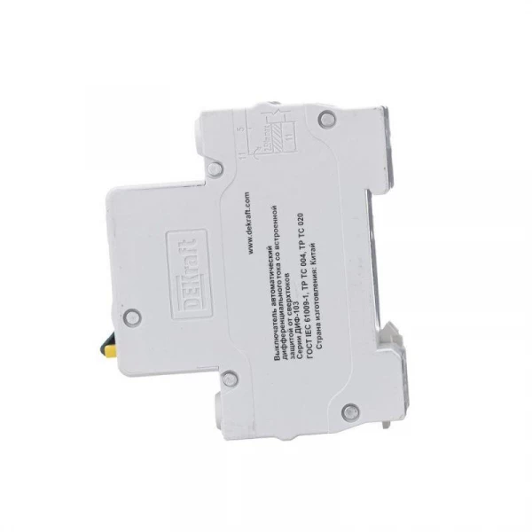Выключатель автоматический дифференциального тока 2п (1P+N) C 10А 30мА тип AC 4.5кА ДИФ-103 DEKraft 16051DEK ТехноИмпульс