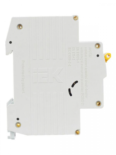 Выключатель автоматический дифференциального тока 2п (1P+N) B 16А 10мА тип A 6кА АВДТ-32 KARAT IEK MAD22-5-016-B-10 ТехноИмпульс