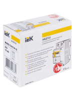 Выключатель автоматический дифференциального тока 2п (1P+N) B 16А 10мА тип A 6кА АВДТ-32 KARAT IEK MAD22-5-016-B-10 ТехноИмпульс