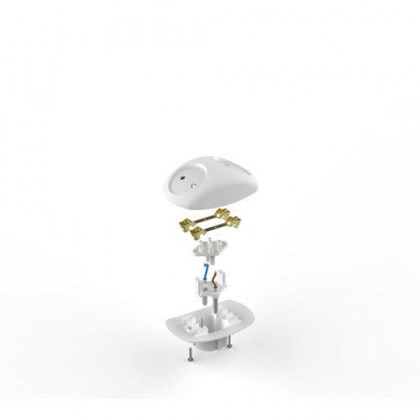 Разветвитель 2-м без заземл. 10А IP20 SPx-2-W бел. Эра Б0053480 ТехноИмпульс