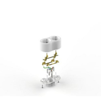 Разветвитель 2-м с заземл. 16А IP20 SPx-2e-W бел. Эра Б0053478 ТехноИмпульс