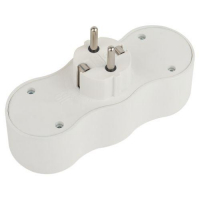 Разветвитель 3-м с заземл. 16А IP20 SPx-3e-W бел. Эра Б0053479 ТехноИмпульс