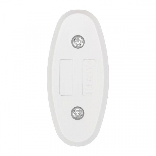 Выключатель-кнопка 6А 250ВON-OFF на электропровод для настольной лампы/бра бел. Rexant 36-3016 ТехноИмпульс