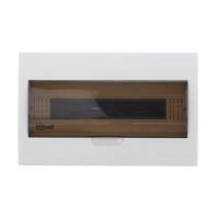 Корпус встраиваемый ЩРВ-П-18 25х40х10 18мод. IP41 пластик. DEKraft 31005DEK ТехноИмпульс