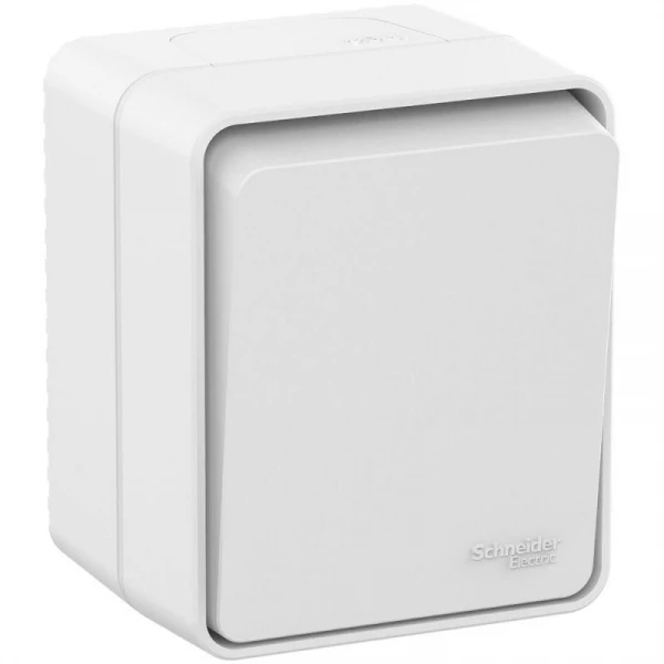 Выключатель 1-кл. ОП AtlasDesign PROFI IP54 10AX бел. SE ATN540111 ТехноИмпульс