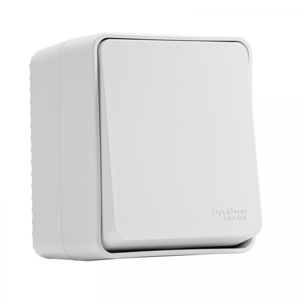 Выключатель 1-кл. ОП AtlasDesign PROFI IP54 10AX бел. SE ATN540111 ТехноИмпульс