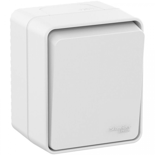 Выключатель 1-кл. ОП AtlasDesign PROFI IP54 10AX бел. SE ATN540111 ТехноИмпульс