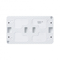 Розетка 2-м ОП AtlasDesign PROFI 16А IP54 заземл. защ. шторки бел. SE ATN540126 ТехноИмпульс