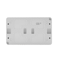 Розетка 2-м ОП AtlasDesign PROFI 16А IP54 заземл. защ. шторки бел. SE ATN540126 ТехноИмпульс