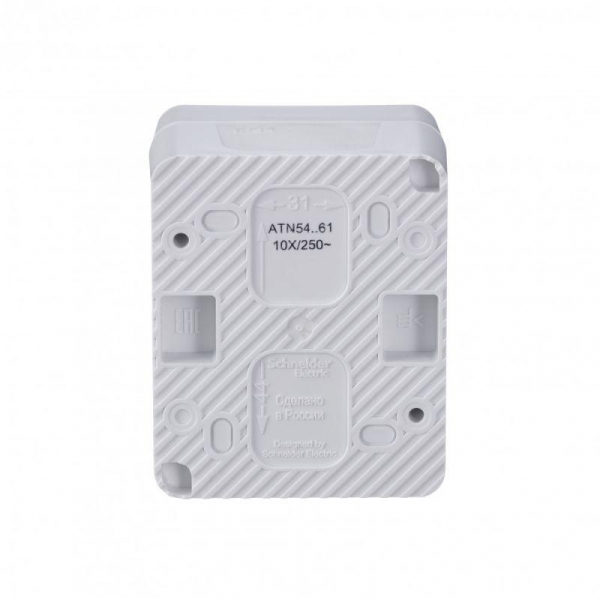 Переключатель проходной 1-кл. ОП AtlasDesign PROFI IP54 10AX бел. SE ATN540161 ТехноИмпульс