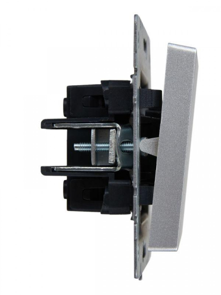 Выключатель 1-кл. СП BRITE ВС10-1-0-БрА 10А механизм алюм. IEK BR-V10-0-10-K47 ТехноИмпульс