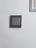 Выключатель 1-кл. СП BRITE ВС10-1-0-БрА 10А механизм алюм. IEK BR-V10-0-10-K47 ТехноИмпульс