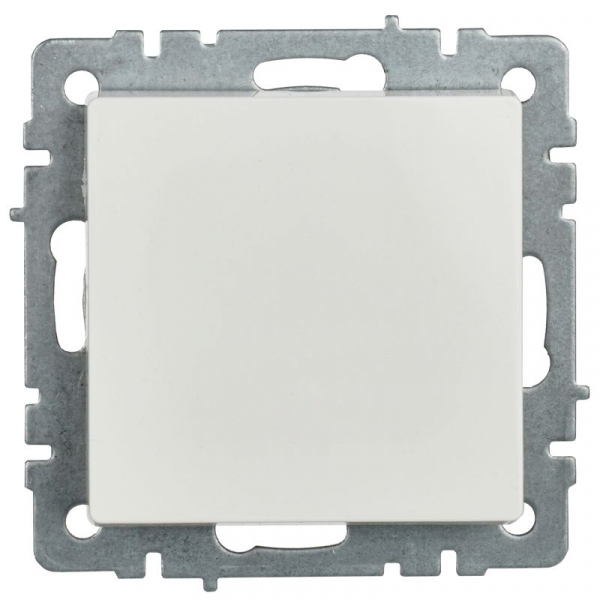 Выключатель 1-кл. СП BRITE ВС10-1-0-БрБ 10А механизм бел. IEK BR-V10-0-10-K01 ТехноИмпульс