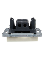 Выключатель 1-кл. СП BRITE ВС10-1-0-БрКр 10А механизм беж. IEK BR-V10-0-10-K10 ТехноИмпульс