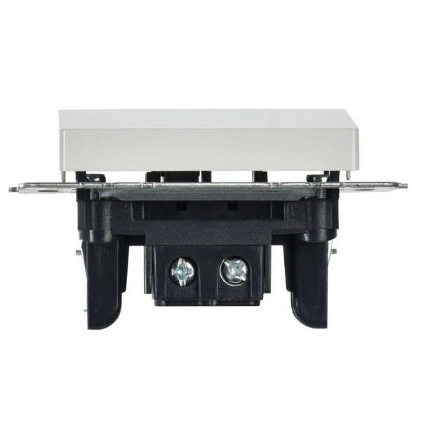 Выключатель проходной 1-кл. СП BRITE ВС10-1-6-БрБ 10А механизм бел. IEK BR-V12-0-10-K01 ТехноИмпульс