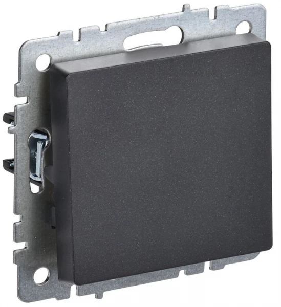 Выключатель проходной 1-кл. СП BRITE ВС10-1-6-БрЧ 10А механизм черн. IEK BR-V12-0-10-K02 ТехноИмпульс