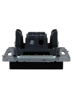 Выключатель проходной 1-кл. СП BRITE ВС10-1-6-БрЧ 10А механизм черн. IEK BR-V12-0-10-K02 ТехноИмпульс