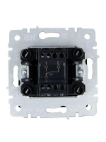 Выключатель проходной 1-кл. СП BRITE ВС10-1-6-БрЧ 10А механизм черн. IEK BR-V12-0-10-K02 ТехноИмпульс