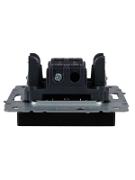 Выключатель проходной 1-кл. СП BRITE ВС10-1-6-БрЧ 10А механизм черн. IEK BR-V12-0-10-K02 ТехноИмпульс