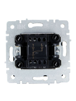 Выключатель проходной 1-кл. СП BRITE ВС10-1-6-БрЧ 10А механизм черн. IEK BR-V12-0-10-K02 ТехноИмпульс