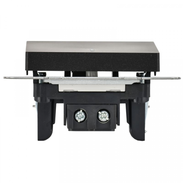 Выключатель 1-кл. СП BRITE ВС10-1-1-БрЧ 10А с индик. механизм черн. IEK BR-V10-1-10-K02 ТехноИмпульс