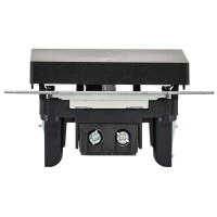 Выключатель 1-кл. СП BRITE ВС10-1-1-БрЧ 10А с индик. механизм черн. IEK BR-V10-1-10-K02 ТехноИмпульс