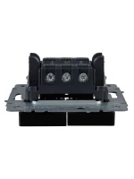 Выключатель проходной 2-кл. СП BRITE ВС10-2-6-БрЧ 10А механизм черн. IEK BR-V22-0-10-K02 ТехноИмпульс