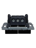 Выключатель проходной 2-кл. СП BRITE ВС10-2-6-БрЧ 10А механизм черн. IEK BR-V22-0-10-K02 ТехноИмпульс