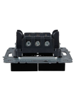 Выключатель проходной 2-кл. СП BRITE ВС10-2-6-БрЧ 10А механизм черн. IEK BR-V22-0-10-K02 ТехноИмпульс