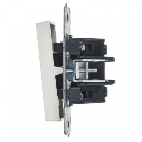 Выключатель 3-кл. СП BRITE ВС10-3-0-БрБ 10А механизм бел. IEK BR-V30-0-10-K01 ТехноИмпульс