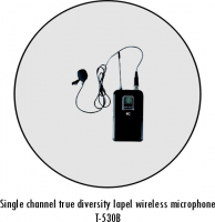 ITC T-530B приёмник + петличный  микрофон ТехноИмпульс