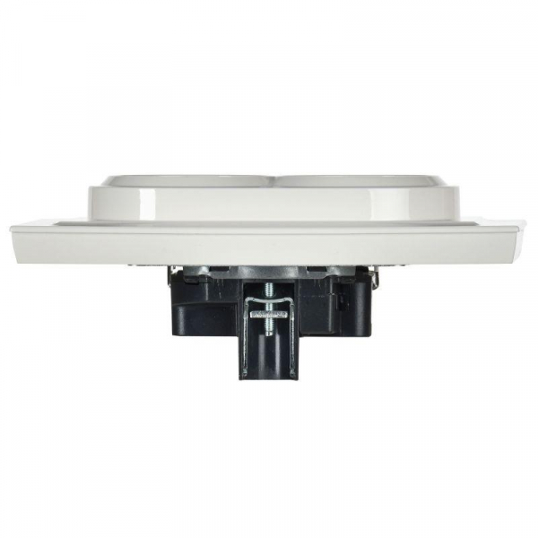 Розетка 2-м СП BRITE РС12-3-БрБ 16А в сборе с заземл. без защ. шторок бел. IEK BR-R21-16-K01-F ТехноИмпульс