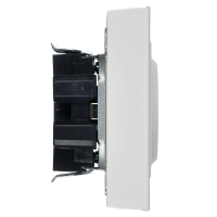 Розетка 2-м СП BRITE РСш12-3-БрБ 16А в сборе с заземл. защ. шторки бел. IEK BR-R24-16-K01-F ТехноИмпульс