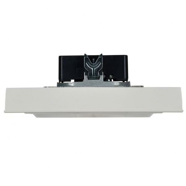 Розетка 2-м СП BRITE РСш12-3-БрБ 16А в сборе с заземл. защ. шторки бел. IEK BR-R24-16-K01-F ТехноИмпульс