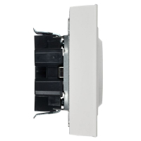 Розетка 2-м СП BRITE РСш12-3-БрБ 16А в сборе с заземл. защ. шторки бел. IEK BR-R24-16-K01-F ТехноИмпульс